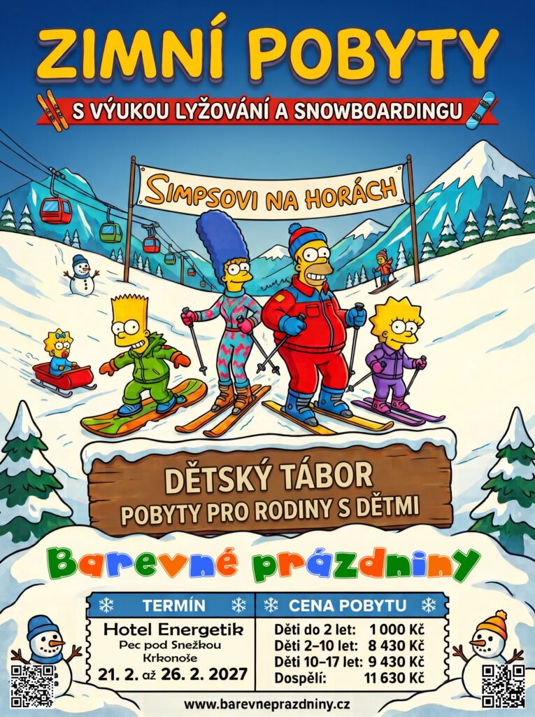 Hotel Energetik, pobyt pro rodiny s dětmi, Pec pod Sněžkou 2027